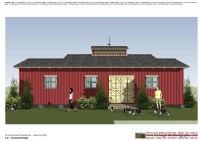 CS100 - Combo Chicken Coop + Garden Shed Plans Construction_013